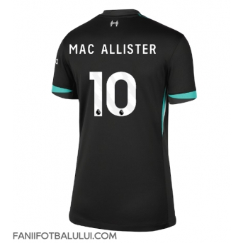 Liverpool Alexis Mac Allister #10 Tricou Fotbal Replică 2024-25 Femei Deplasare